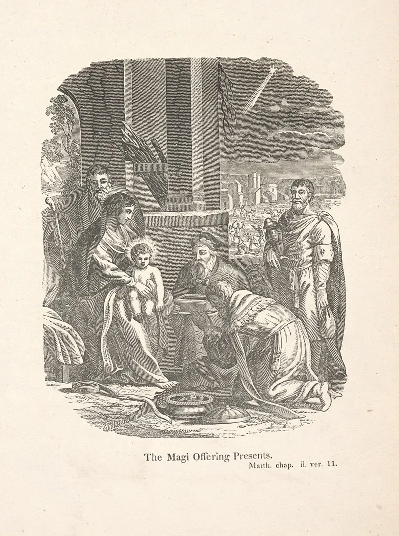 The Magi Offering Presents