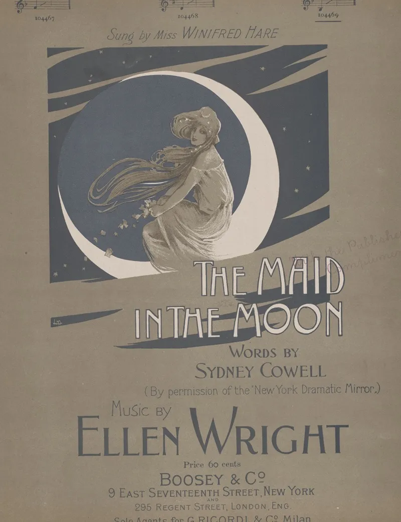 The Maid In The Moon Wall Art by Anonymous - High-Resolution Digital Print