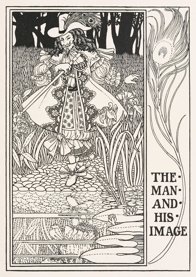 The Man And His Image 2 Wall Art by Percy J. Billinghurst - High-Resolution Digital Print