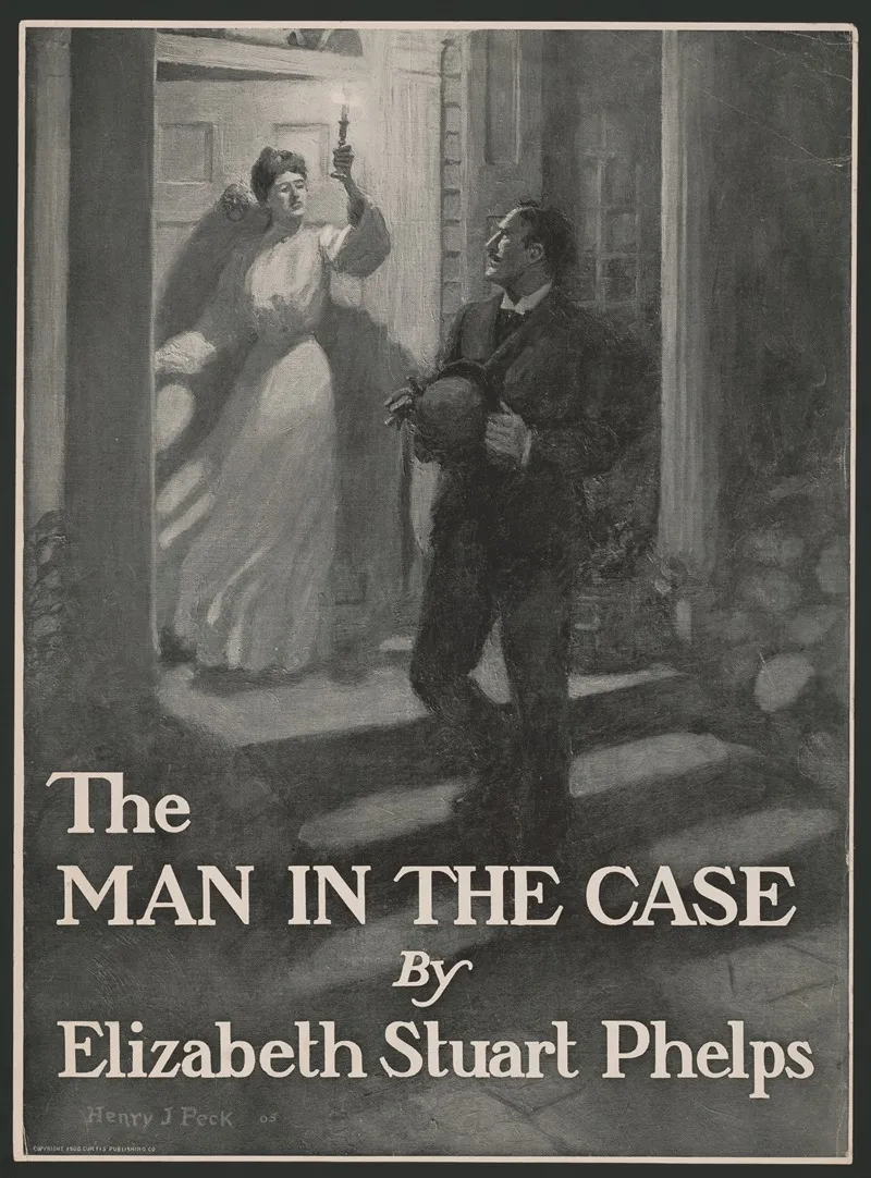 The Man In The Case By Elizabeth Stuart Phelps Wall Art by Henry Jarvis Peck - High-Resolution Digital Print