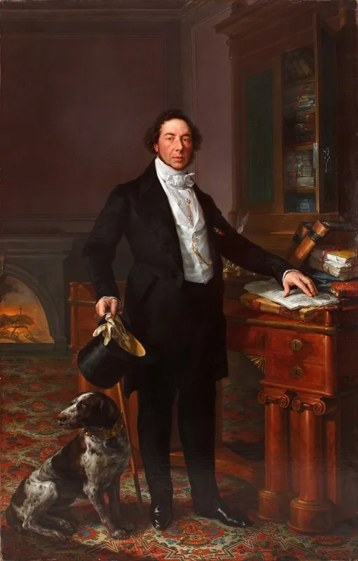 The Marquess Of Remisa Wall Art by Vicente López Portaña - High-Resolution Digital Print