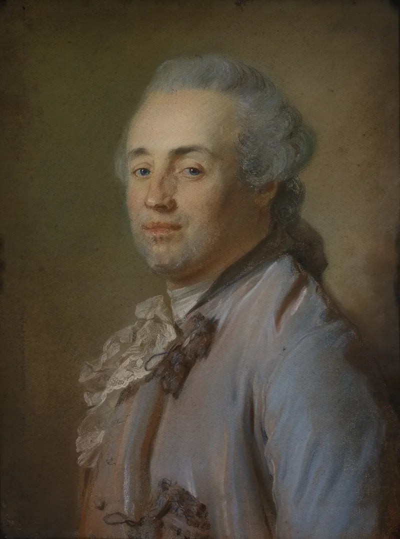 The Marquis De Marigny Wall Art by Jean-Baptiste Perronneau - High-Resolution Digital Print