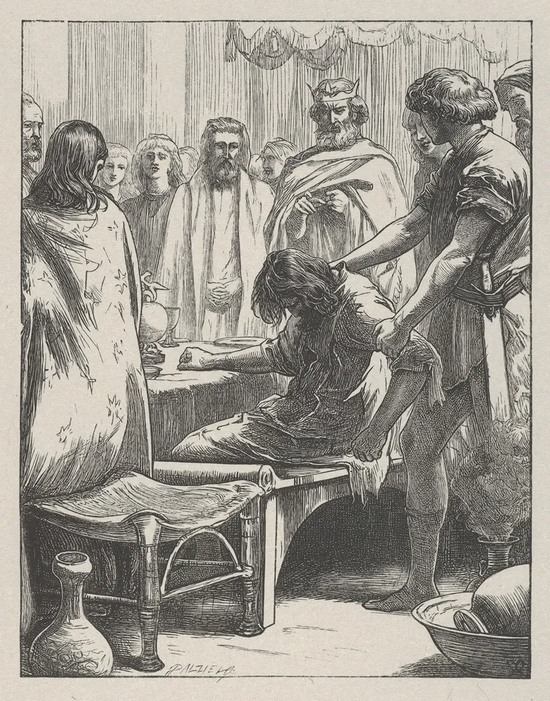 The Marriage Feast Wall Art by Sir John Everett Millais - High-Resolution Digital Print