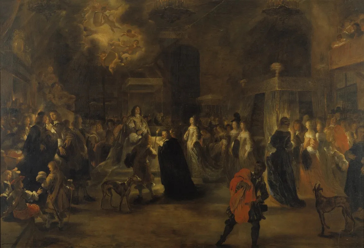 The Marriage Of Karl X Gustav Wall Art by Jürgen Ovens - High-Resolution Digital Print