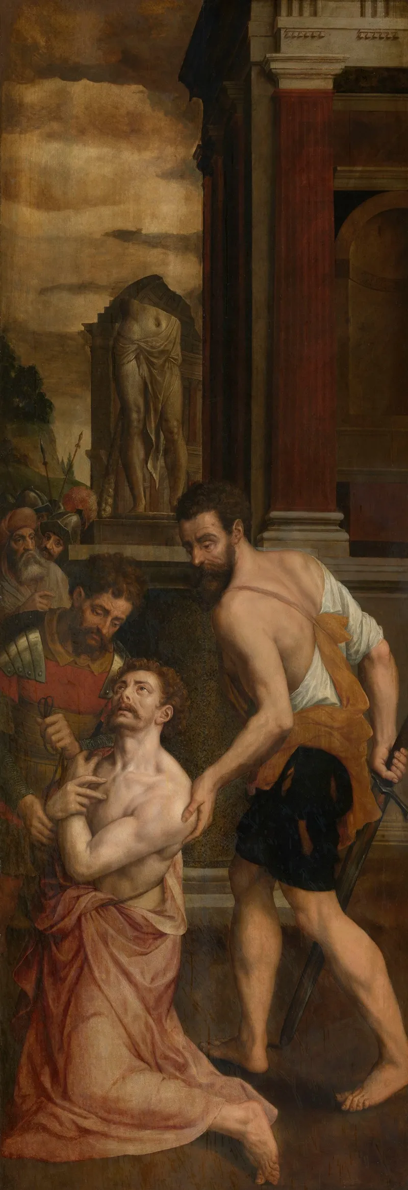 The Martyrdom Of Saint George 2 Wall Art by Michiel Coxie - High-Resolution Digital Print