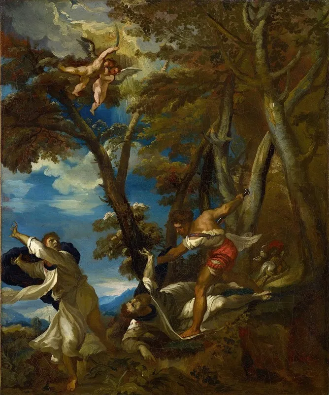 The Martyrdom Of St Peter Wall Art by Théodore Géricault - High-Resolution Digital Print