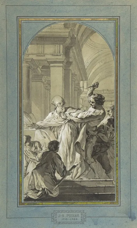 The Martyrdom Of St Thomas Becket Archbishop Of Canterbury