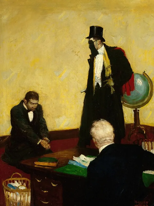 The Masked Man Wall Art by Harvey T. Dunn - High-Resolution Digital Print