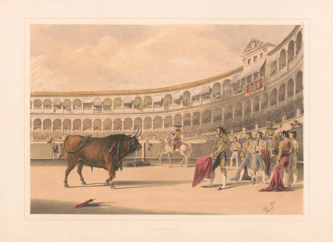 The Matador Wall Art by William Henry Lake Price - High-Resolution Digital Print