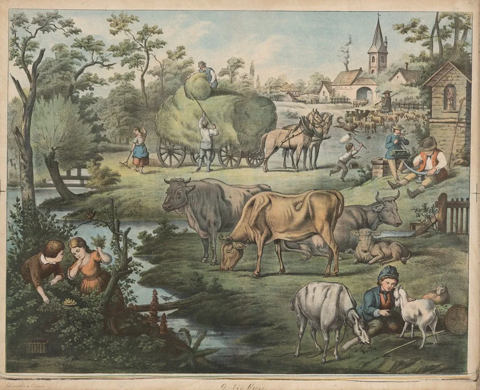 The Meadow 3 Wall Art by Fritz Sonderland - High-Resolution Digital Print