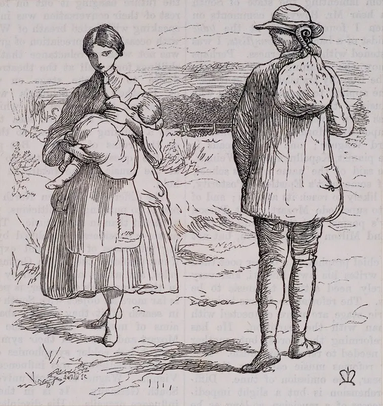 The Meeting 4 Wall Art by Sir John Everett Millais - High-Resolution Digital Print