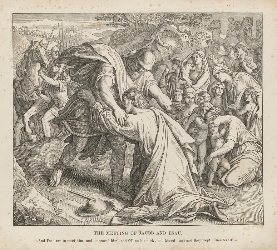 The Meeting Of Jacob And Esau 3