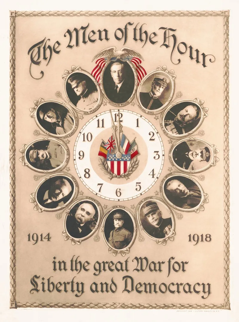 The Men Of The Hour Wall Art by J. Rabusen - High-Resolution Digital Print