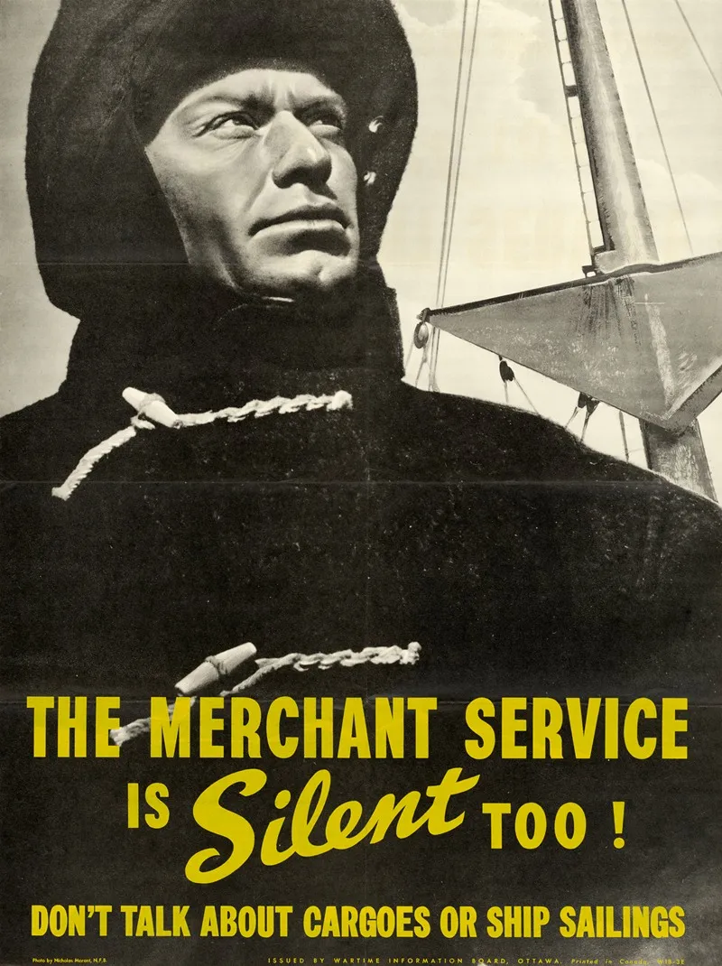 The Merchant Service Is Silent Too Wall Art by Nicholas Morant - High-Resolution Digital Print