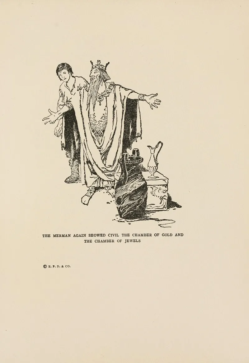The Merman Again Showed Civil The Chamber Of Gold