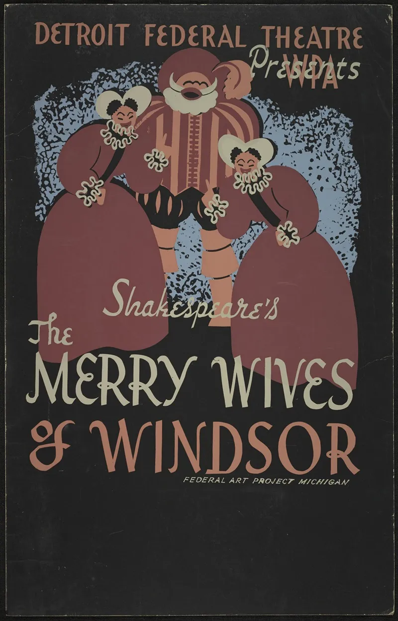 The Merry Wives Of Windsor Wall Art by Anonymous - High-Resolution Digital Print