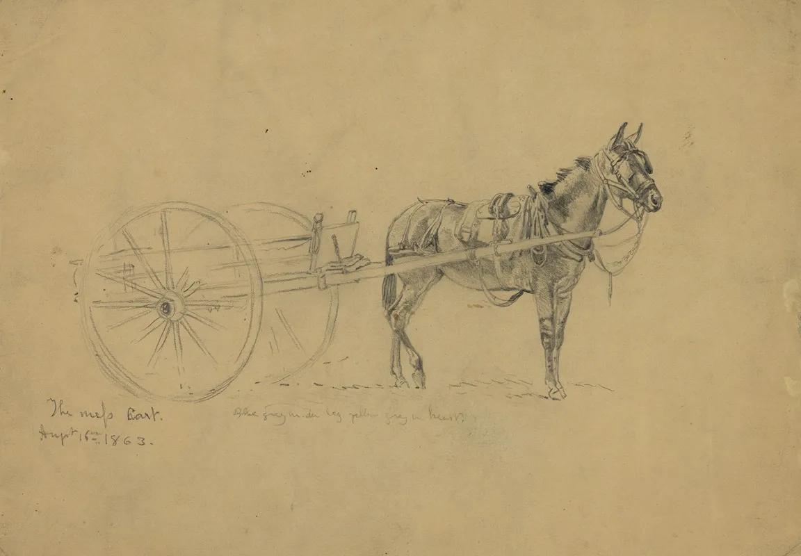 The Mess Cart Aug 6 1863