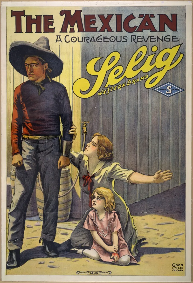 The Mexican A Courageous Revenge Wall Art by Goes Litho. Co. - High-Resolution Digital Print