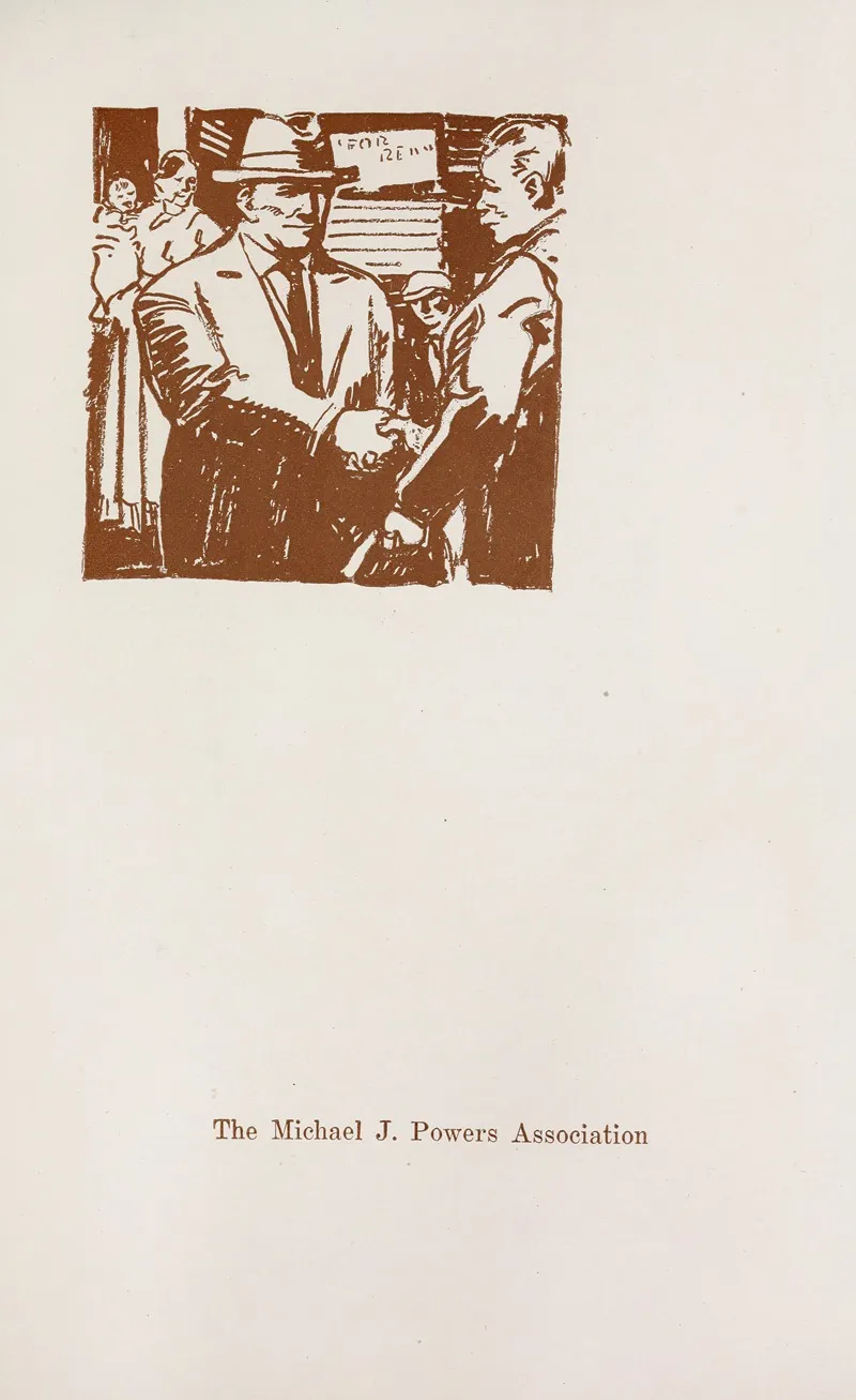 The Michael J Powers Association Wall Art by Theodore Dreiser - High-Resolution Digital Print