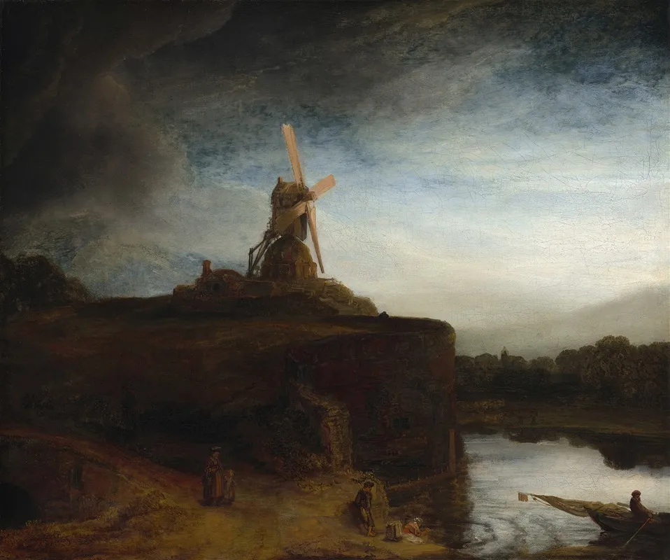 The Mill 2 Wall Art by Rembrandt van Rijn - High-Resolution Digital Print