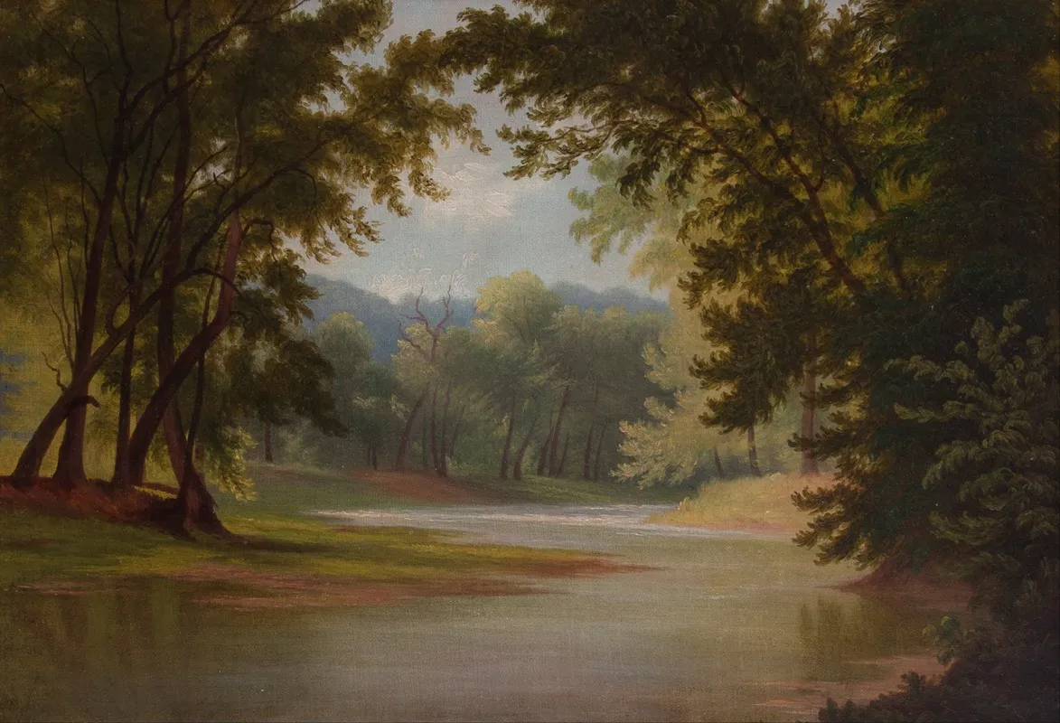 The Mill Creek Wall Art by Godfrey Frankenstein - High-Resolution Digital Print