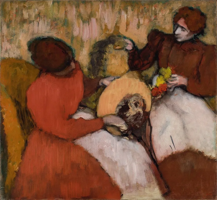 The Milliners 2 Wall Art by Edgar Degas - High-Resolution Digital Print