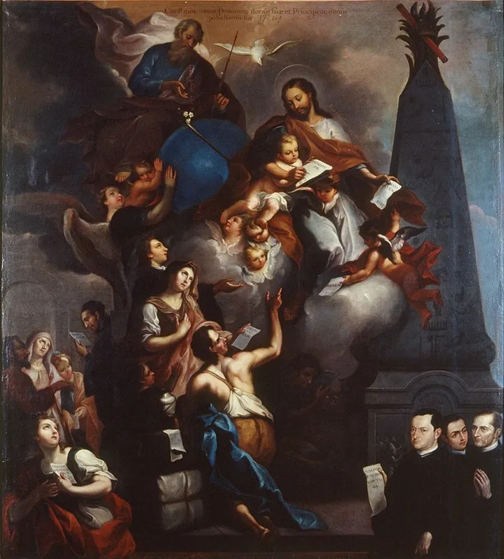The Ministry Of Saint Joseph Wall Art by José de Alcíbar - High-Resolution Digital Print