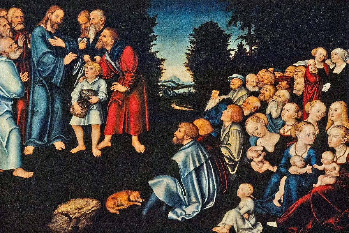 The Miracle Of The Five Loaves And Two Fish