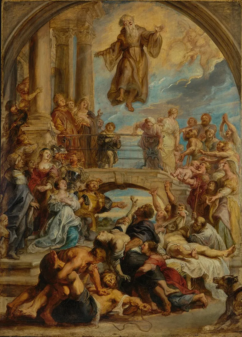 The Miracles Of Saint Francis Of Paola Wall Art by Peter Paul Rubens - High-Resolution Digital Print