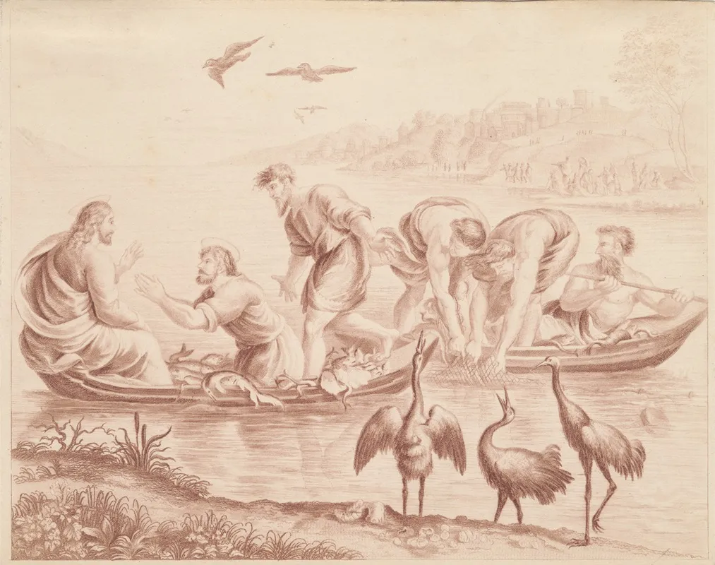 The Miraculous Draught Of Fishes 7