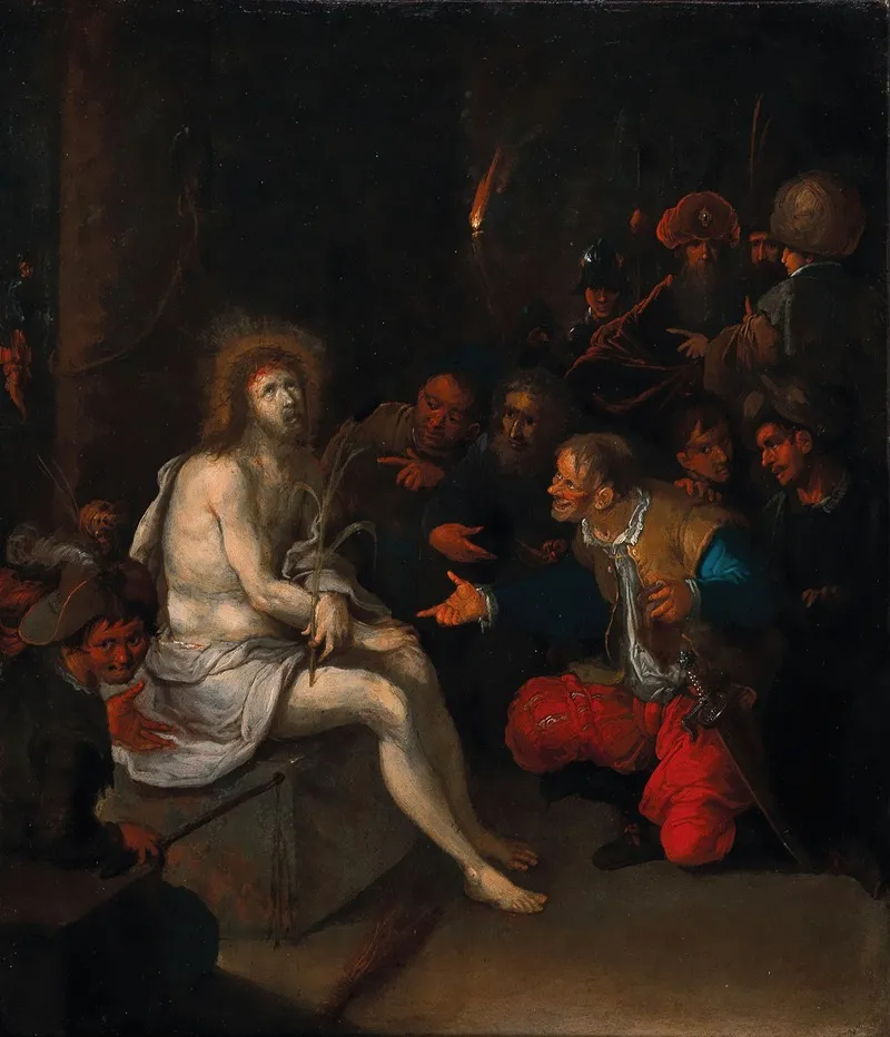 The Mocking Of Christ 25 Wall Art by Frans Francken the Younger - High-Resolution Digital Print
