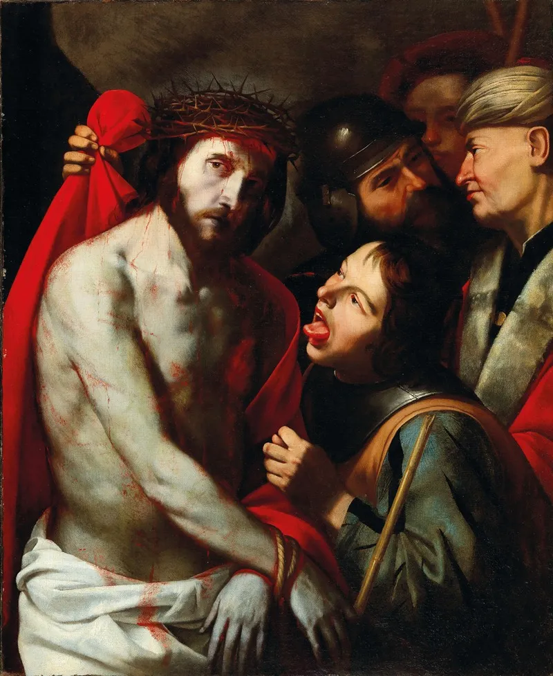 The Mocking Of Christ 9 Wall Art by Jusepe de Ribera - High-Resolution Digital Print