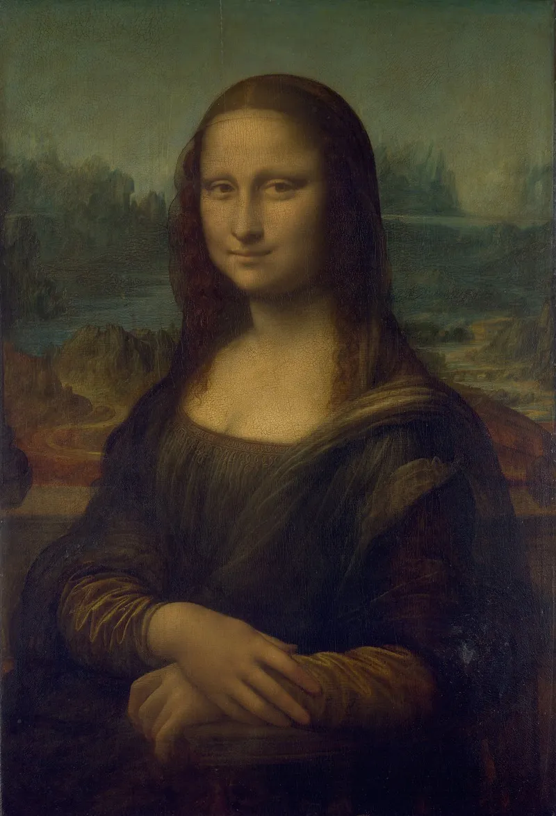 The Mona Lisa Wall Art by Leonardo da Vinci - High-Resolution Digital Print