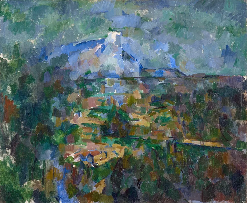 The Mont Sainte Victoire Seen From Les Lauves