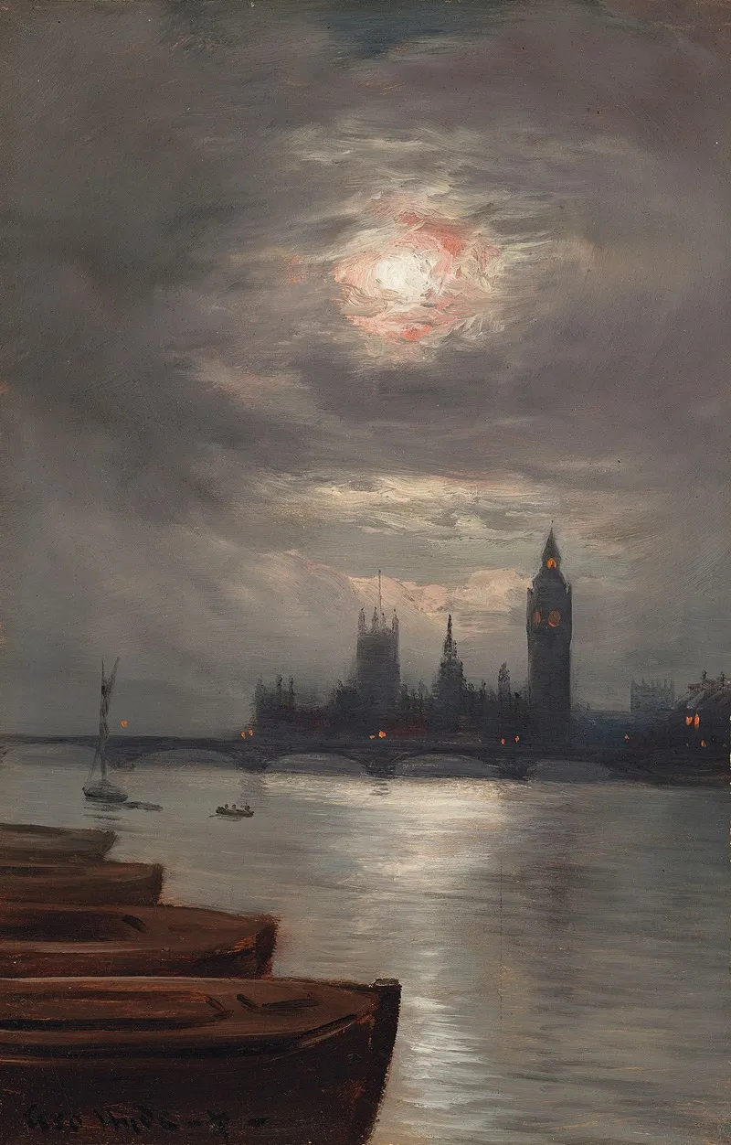 The Moonlit River