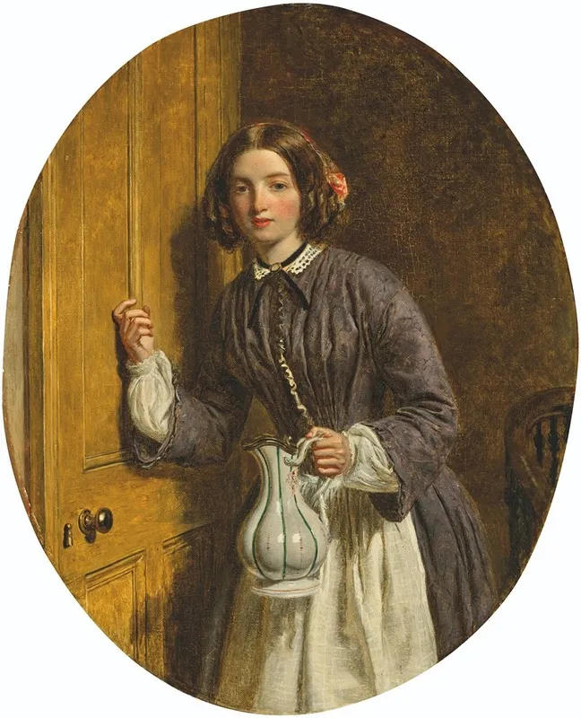 The Morning Call Wall Art by William Powell Frith - High-Resolution Digital Print