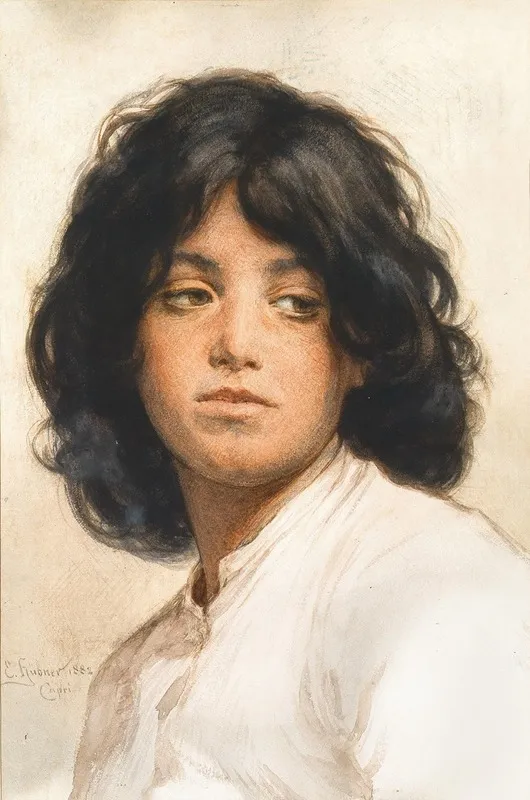 The Most Beautiful Boy In The World Wall Art by Eduard Hübner - High-Resolution Digital Print