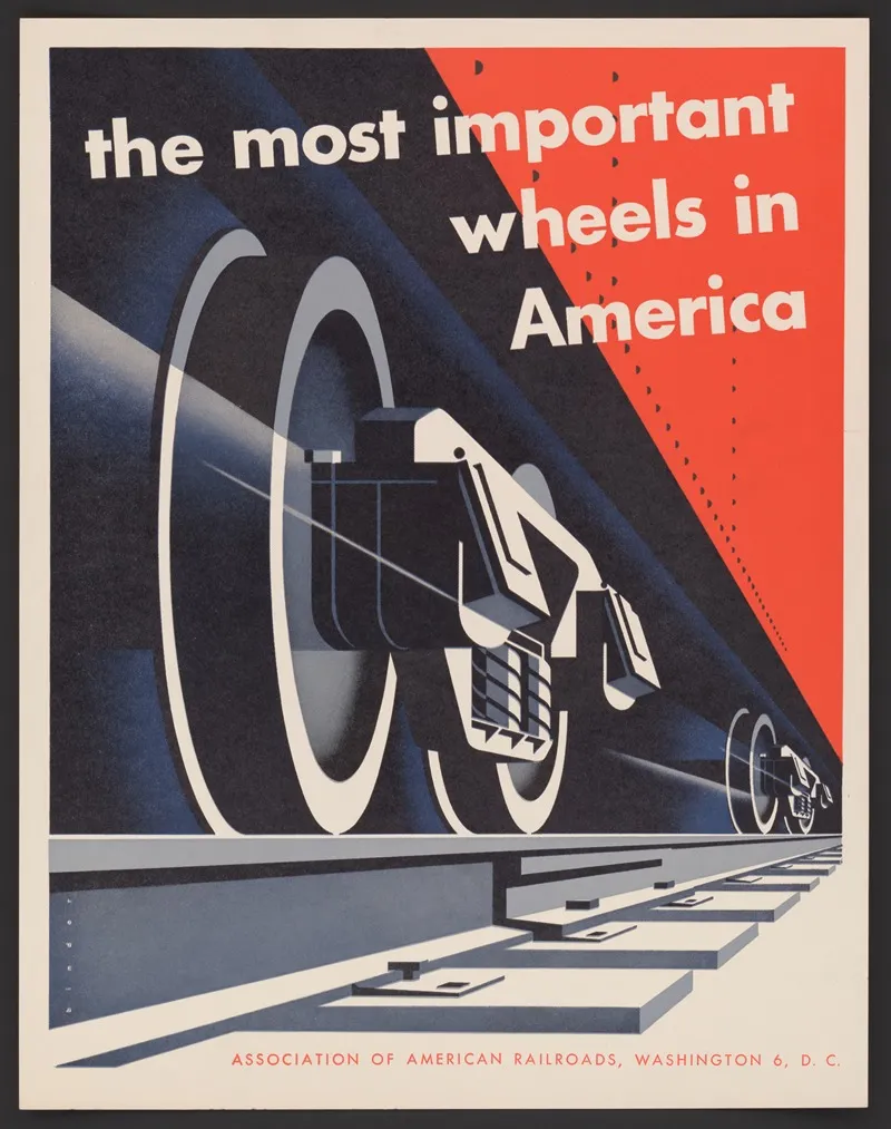 The Most Important Wheels In America 2 Wall Art by Joseph Binder - High-Resolution Digital Print