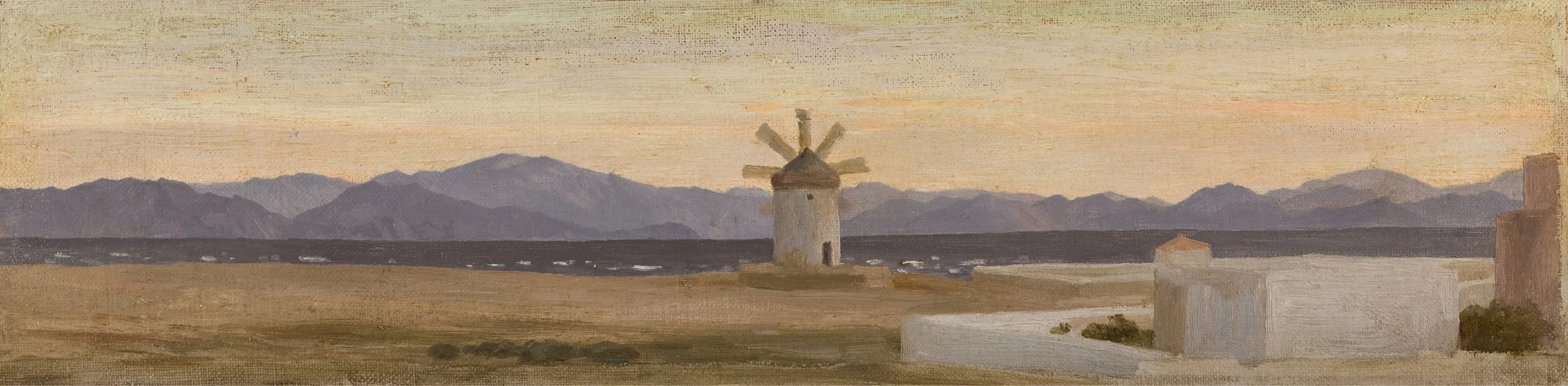 The Mountains Of Asia Minor From Rhodes