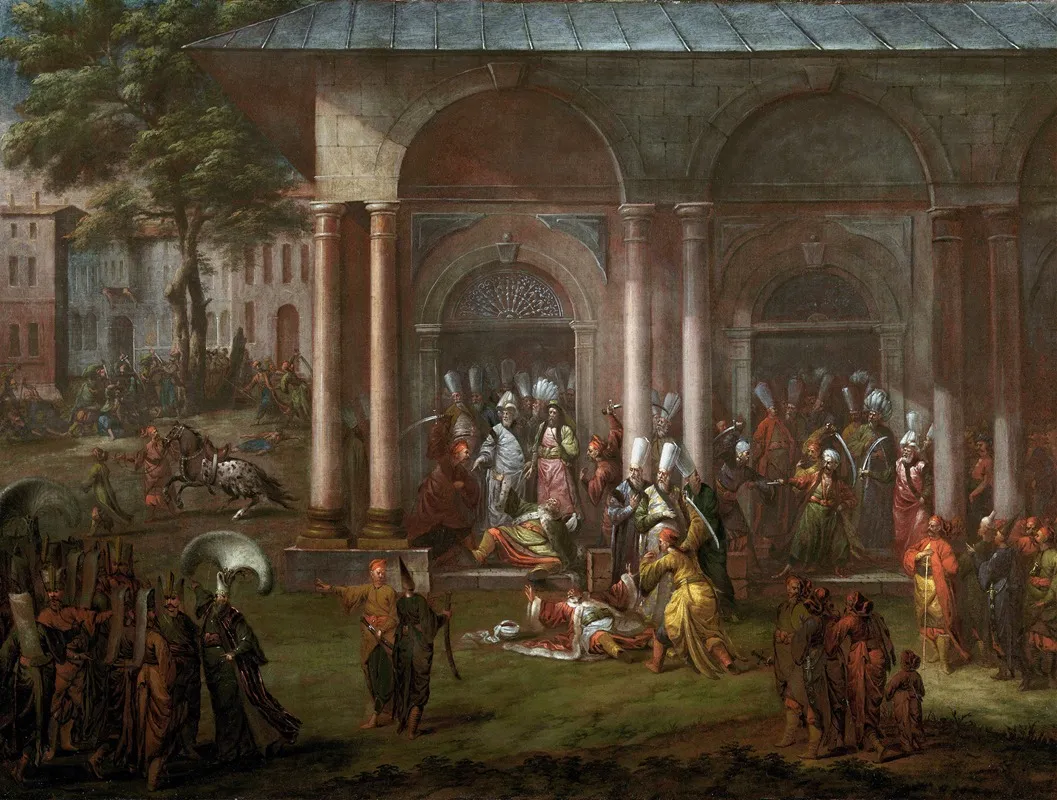 The Murder Of Patrona Halil And His Fellow Rebels