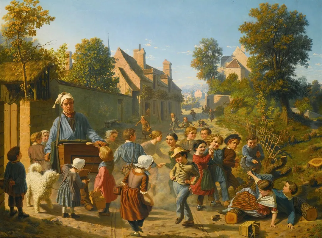 The Music Maker Wall Art by Rudolf Zink - High-Resolution Digital Print