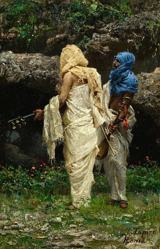 The Musicians 2 Wall Art by Josep Tapiró Baró - High-Resolution Digital Print