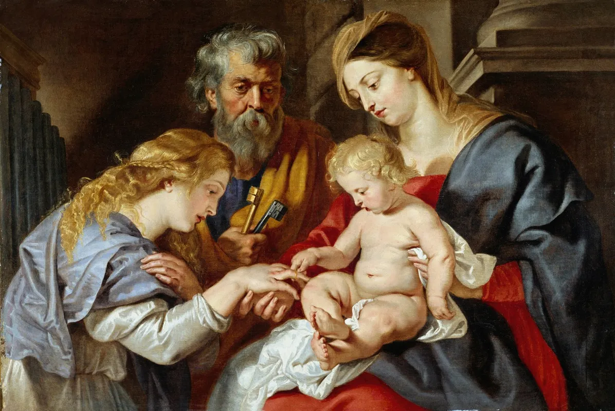 The Mystic Marriage Of Saint Catherine 11