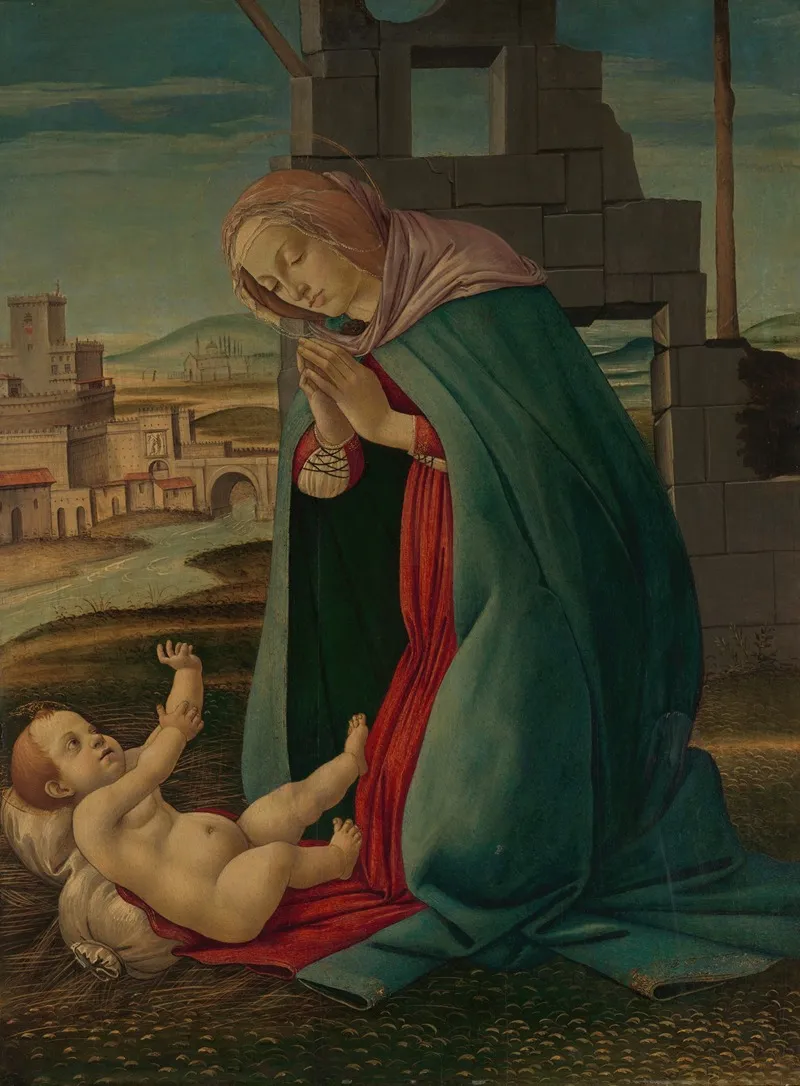 The Nativity 27 Wall Art by Follower Of Botticelli - High-Resolution Digital Print