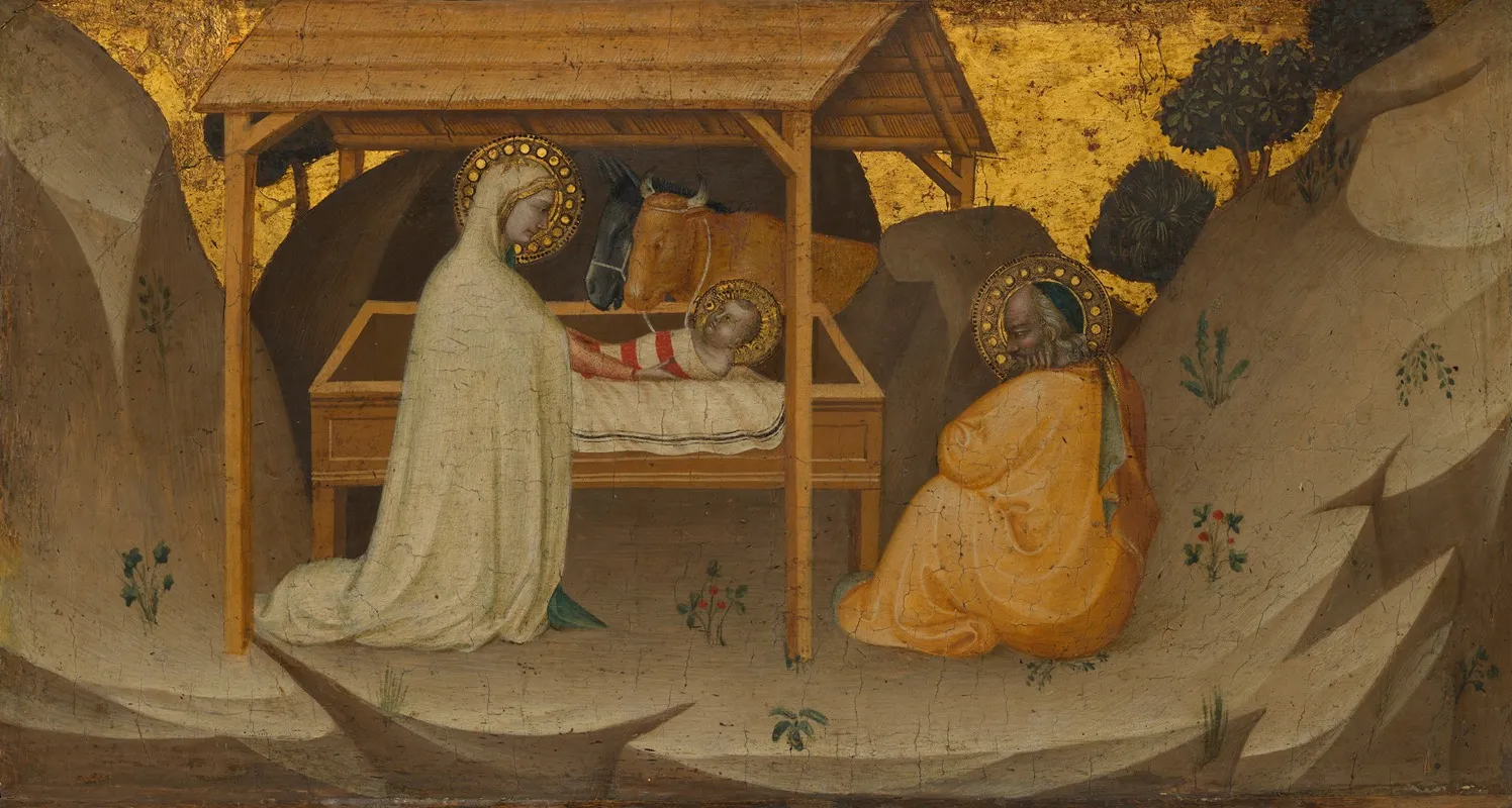 The Nativity 29 Wall Art by Puccio di Simone - High-Resolution Digital Print