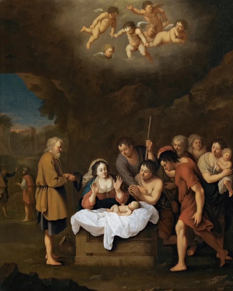 The Nativity 38 Wall Art by Johan Van Haensbergen - High-Resolution Digital Print