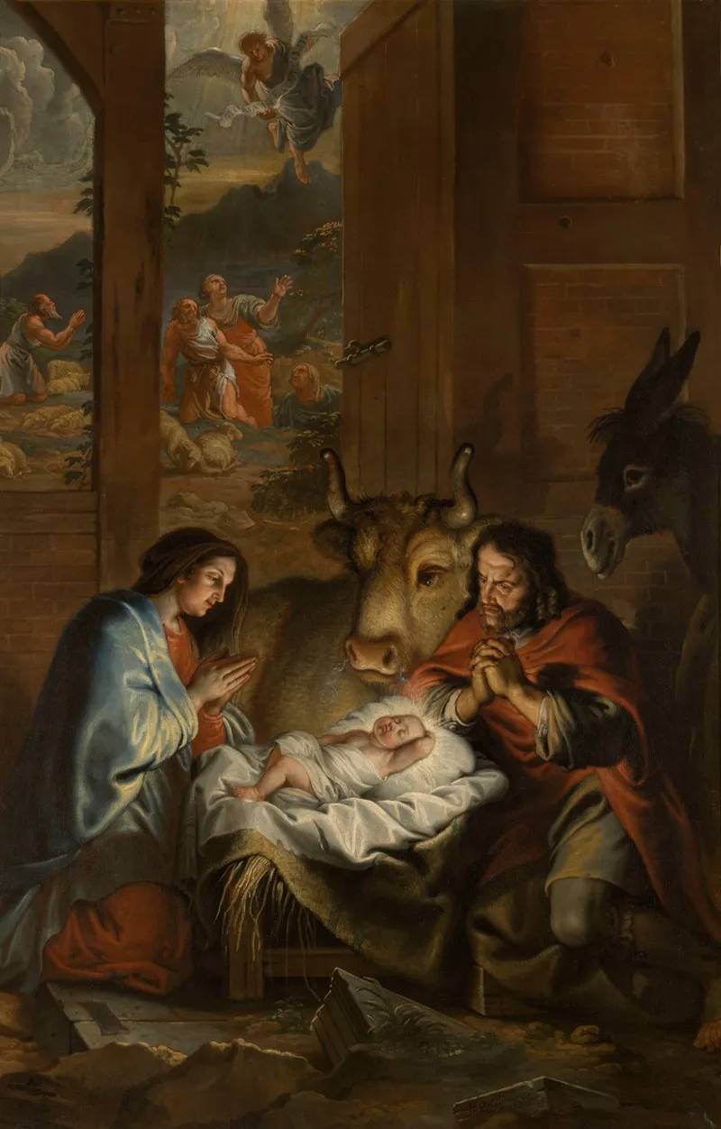 The Nativity 44 Wall Art by Jan Erasmus Quellinus - High-Resolution Digital Print