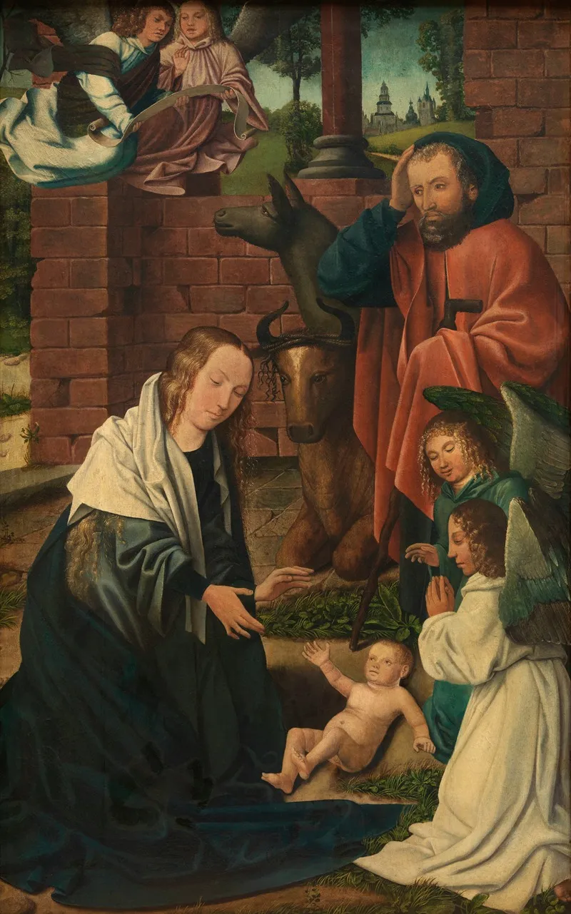 The Nativity 46 Wall Art by Master of Frankfurt - High-Resolution Digital Print