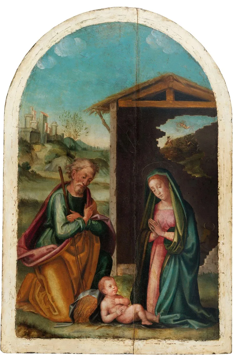 The Nativity 48 Wall Art by Tommaso di Stefano Lunetti - High-Resolution Digital Print