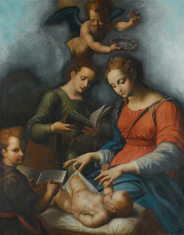 The Nativity 6 Wall Art by Bolognese School - High-Resolution Digital Print